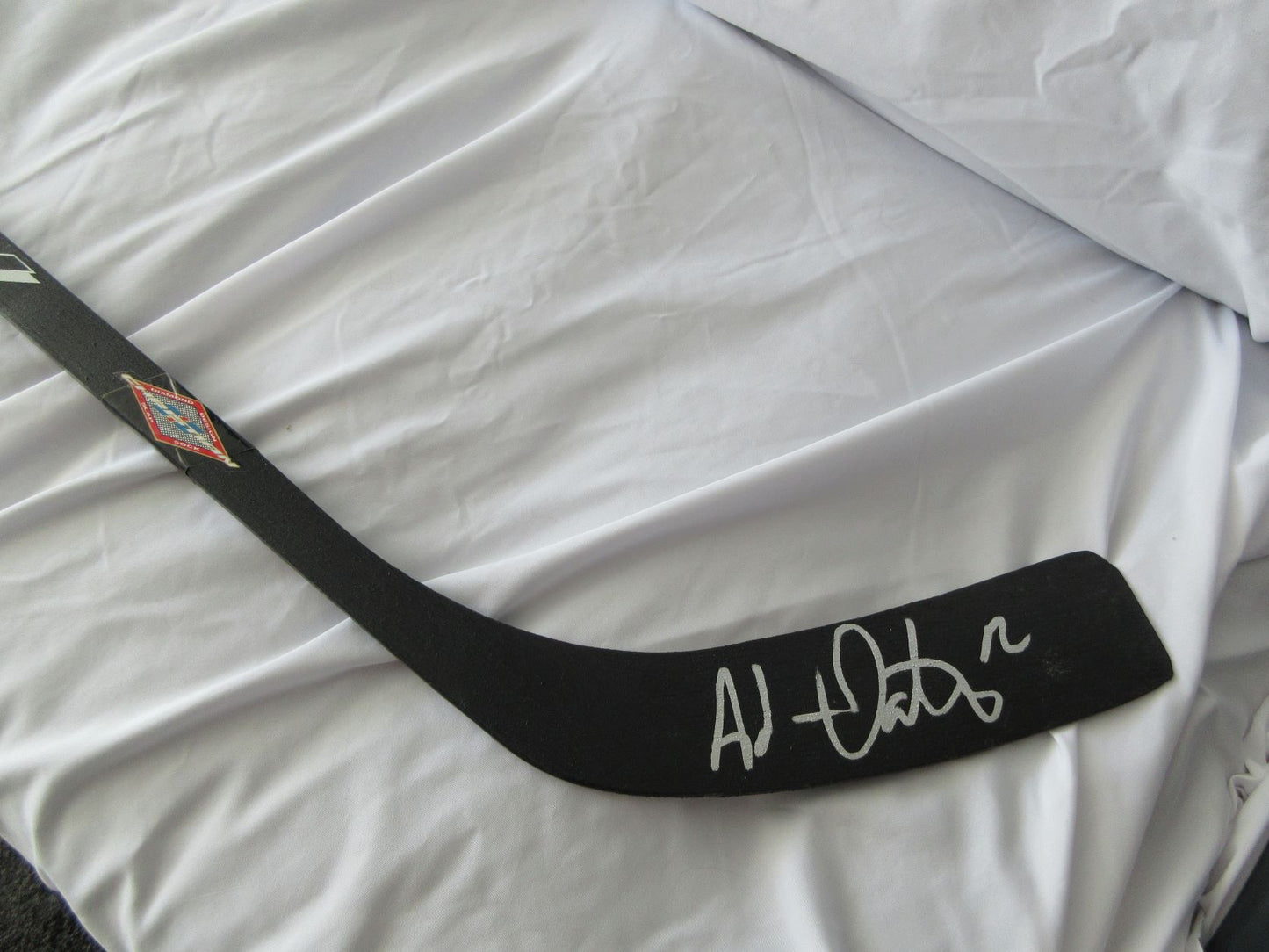 Autographed Adam Oates hockey stick